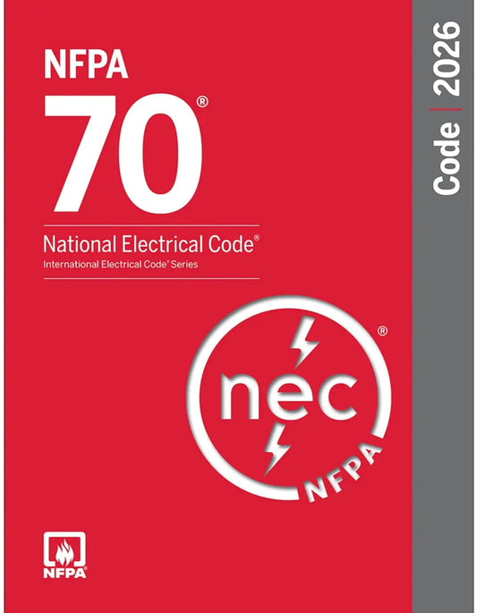 NFPA 70 National Electrical Code Book 2026 NEC Code